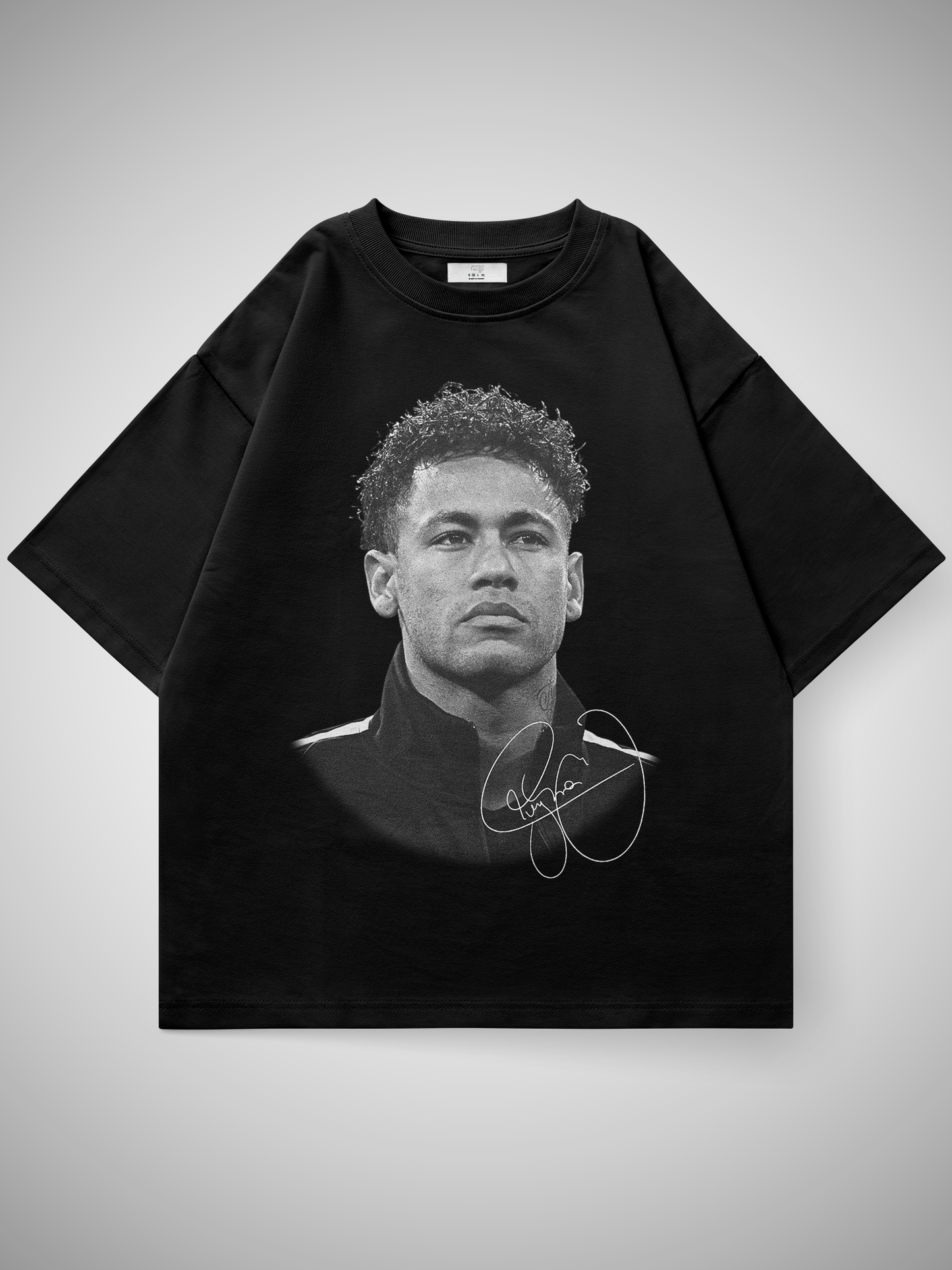Neymar Face Oversized Shirt