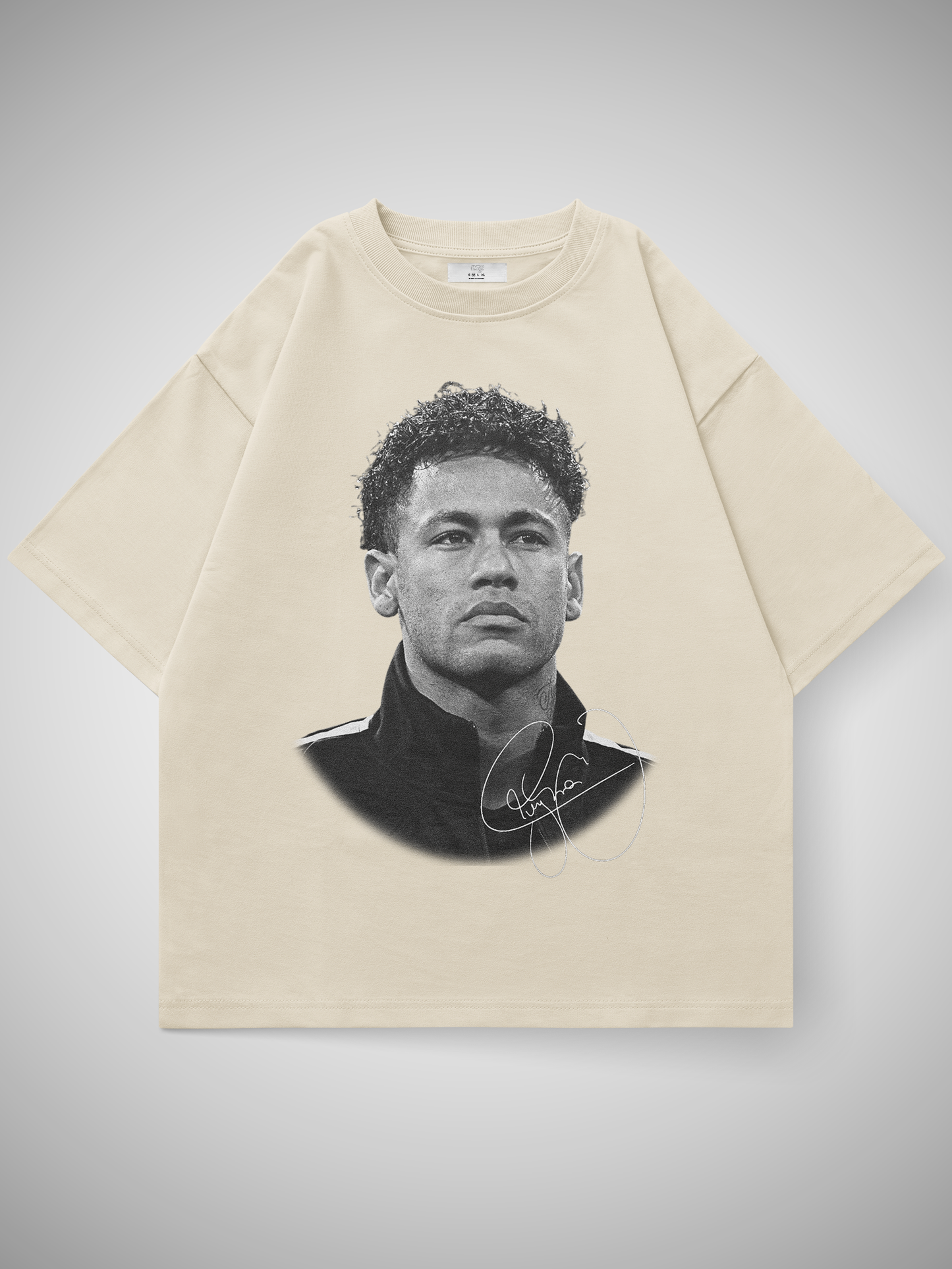 Neymar Face Oversized Shirt