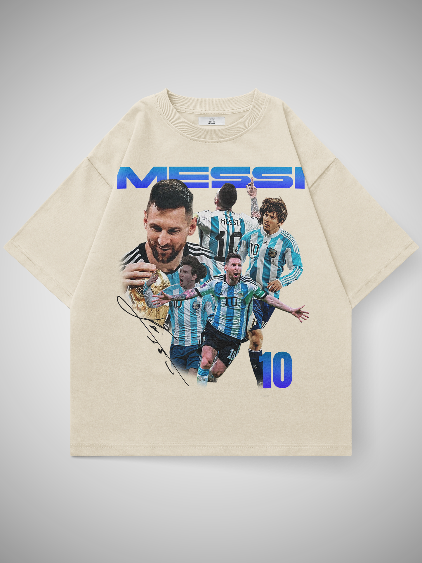 Messi Argentina Oversized Shirt