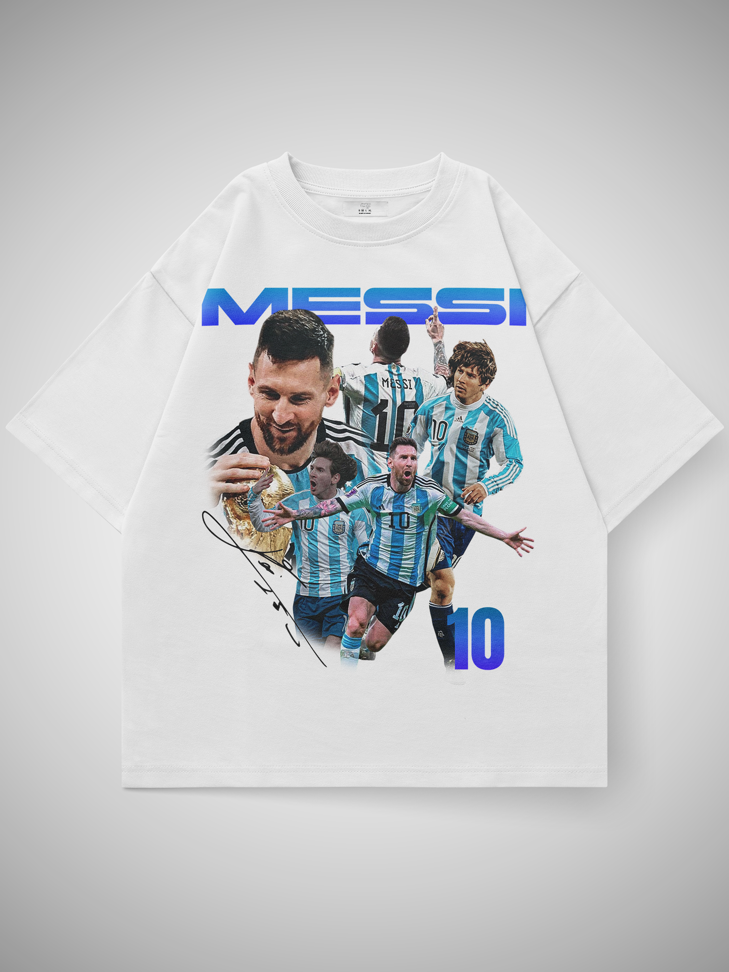 Messi Argentina Oversized Shirt