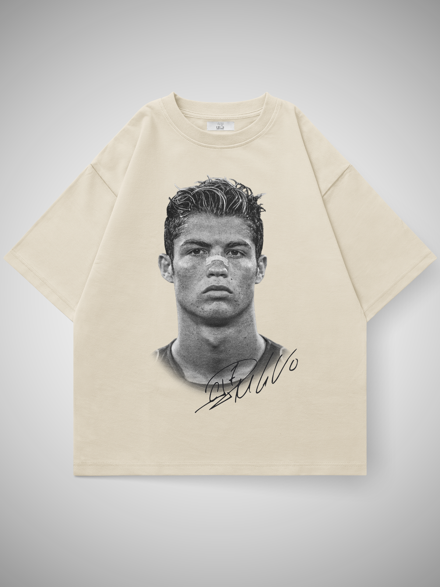 Ronaldo Face Oversized Shirt
