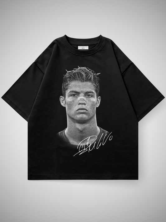 Ronaldo Face Oversized Shirt